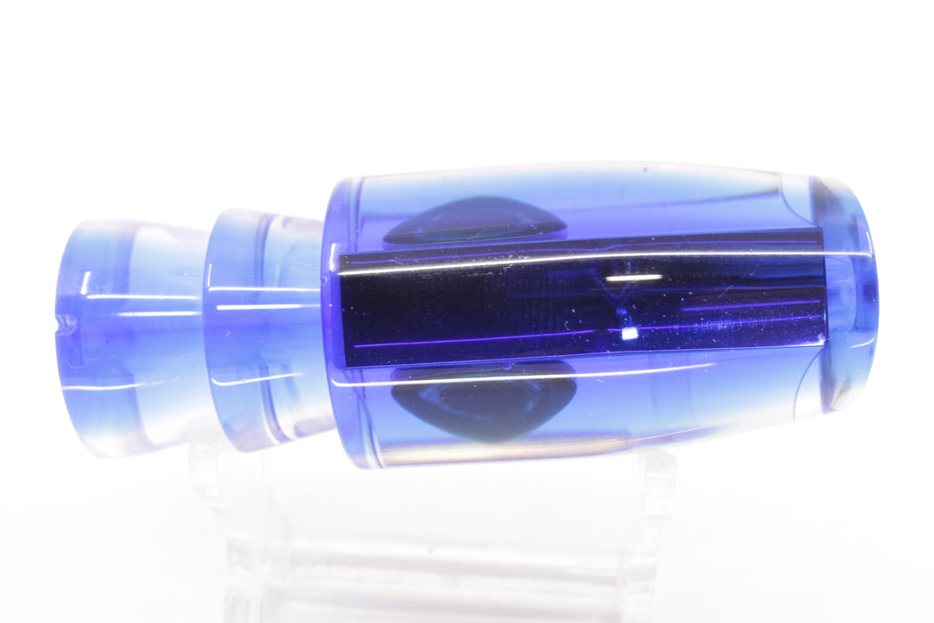 Moyes Lures Mirrored Blue Back Taxi Eyes Small Plunger 9" 3oz GZE