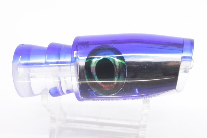 Moyes Lures Mirrored Blue Back Taxi Eyes Small Plunger 9" 3oz