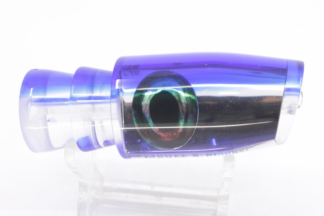 Moyes Lures Mirrored Blue Back Taxi Eyes Small Plunger 9" 3oz GZE