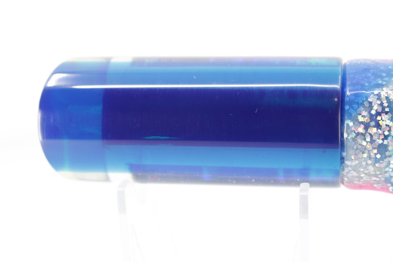 Marlin Magic Lures Mirrored Blue Back Large Tube 12" 8oz Skirted