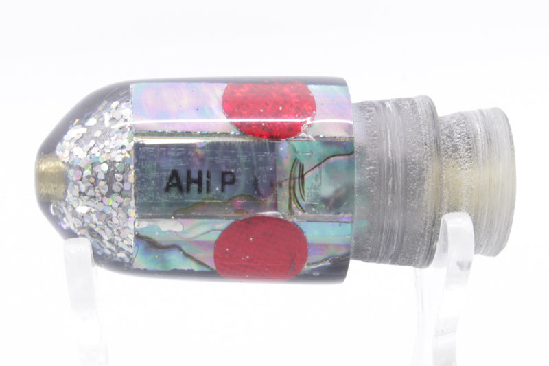 Marlin Magic Blue-Purple Abalone Black Back Ahi Pussy Bullet 7" 2.7oz EZ-K