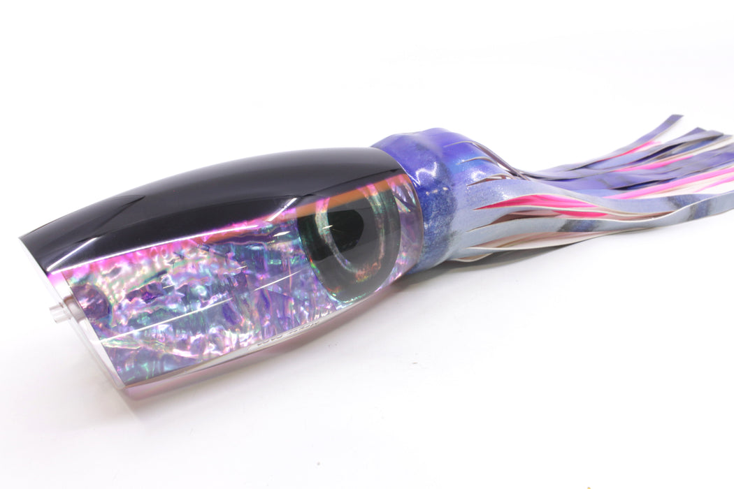 Moyes Lures Rainbow MOP Black-Pink Back Papa Teaser 30.5oz Fire Tailz Aku Revisited
