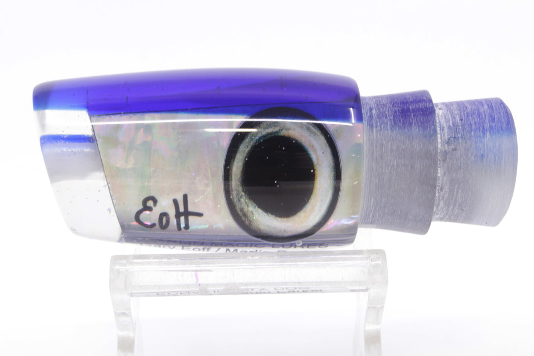 Marlin Magic White Awabi Blue Back Taxi Eyes Sly Dog 9" 4.1oz