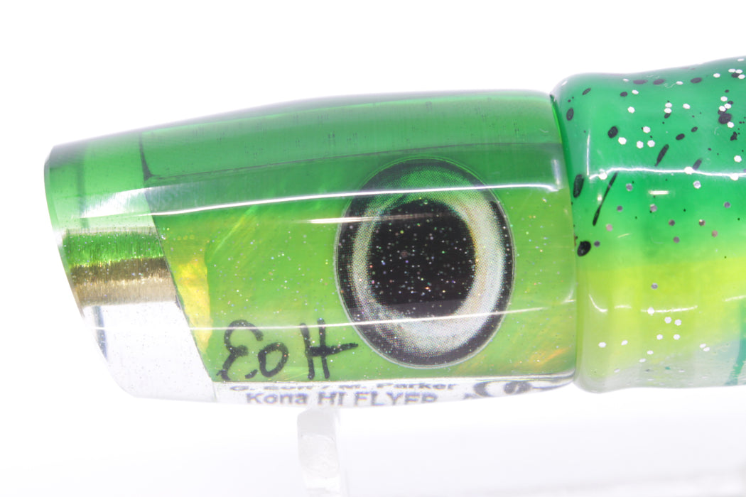 Marlin Magic Lime Green MOP Green Back Taxi Eyes Flyer 7" 2.5oz Skirted