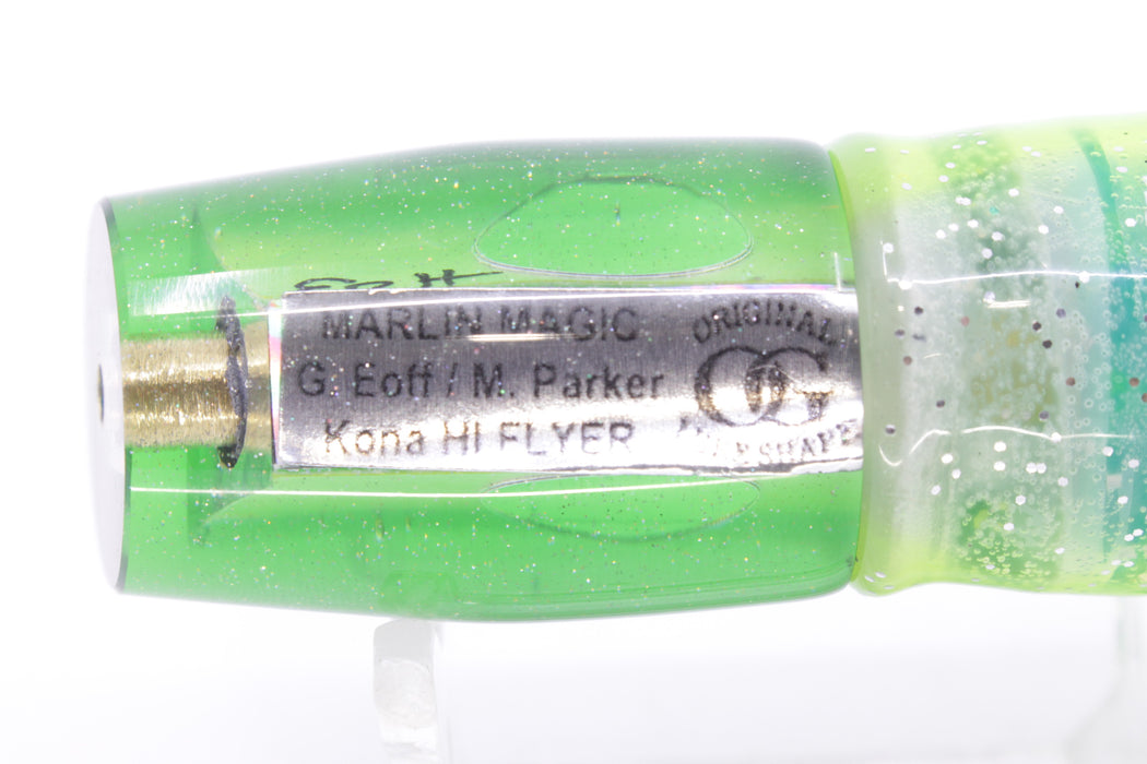 Marlin Magic Lime Green MOP Green Back Taxi Eyes Flyer 7" 2.5oz Skirted