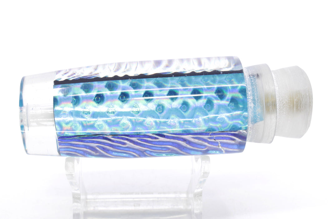 Marlin Magic Ice Blue-Akule Lava Blue Back Medium Hard Head 9" 2.8oz