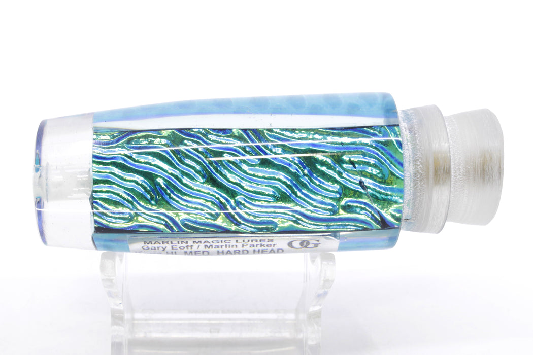 Marlin Magic Ice Blue-Akule Lava Blue Back Medium Hard Head 9" 2.8oz