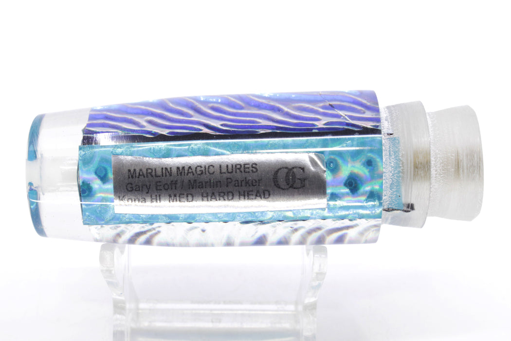 Marlin Magic Ice Blue-Akule Lava Blue Back Medium Hard Head 9" 2.8oz