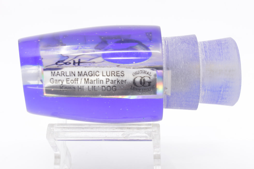 Marlin Magic White Abalone Blue Back Taxi Eyes Lil Dog 12" 5.2oz