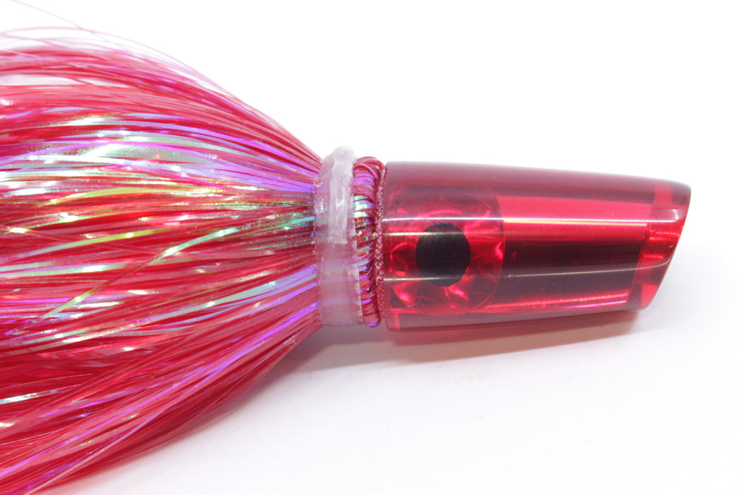 Coggin Lures Red Mirrored Baby Peanut Stick 4.5" 1oz Strobez Red/Pink
