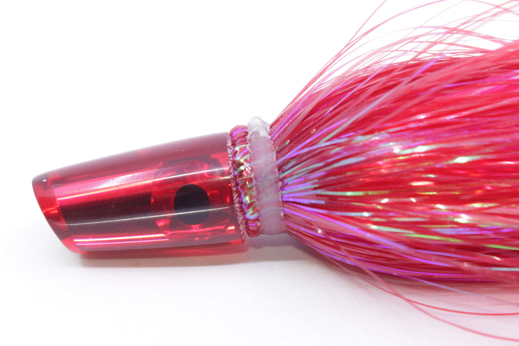 Coggin Lures Red Mirrored Baby Peanut Stick 4.5" 1oz Strobez Red/Pink