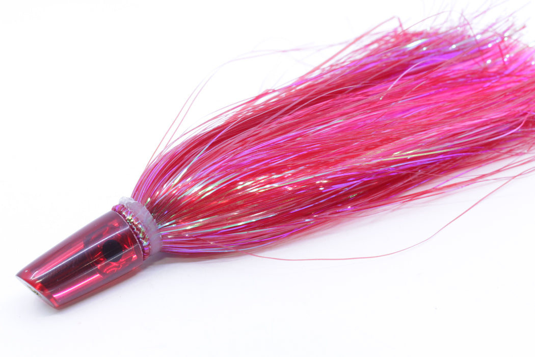 Coggin Lures Red Mirrored Baby Peanut Stick 4.5" 1oz Strobez Red/Pink