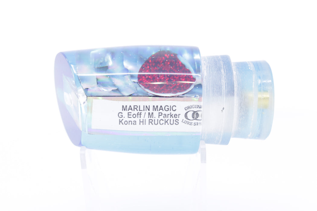 Marlin Magic Rainbow MOP Blue Back Red Eyes Ruckus 12" 7.2oz