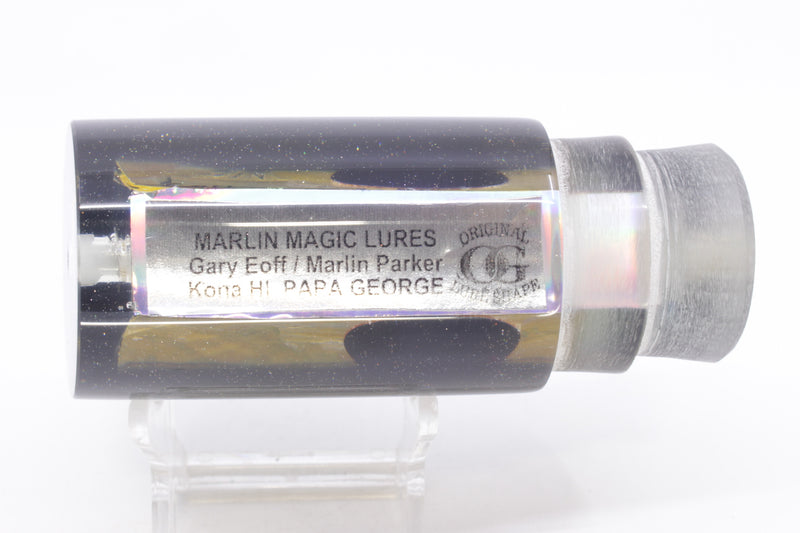 Marlin Magic Golden MOP Black Back Red Eyes Papa George 12" 7.5oz