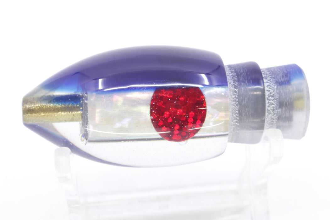 Marlin Magic Lures White Awabi Blue Back Red Eyes Teardrop AP Bullet 7" 2oz