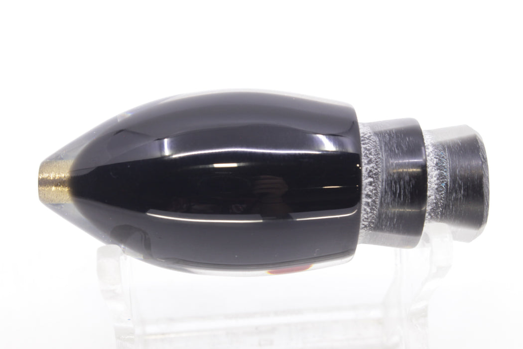 Marlin Magic Lures Blue-Purple Abalone Black Back Red Eyes Teardrop AP Bullet 7" 2oz