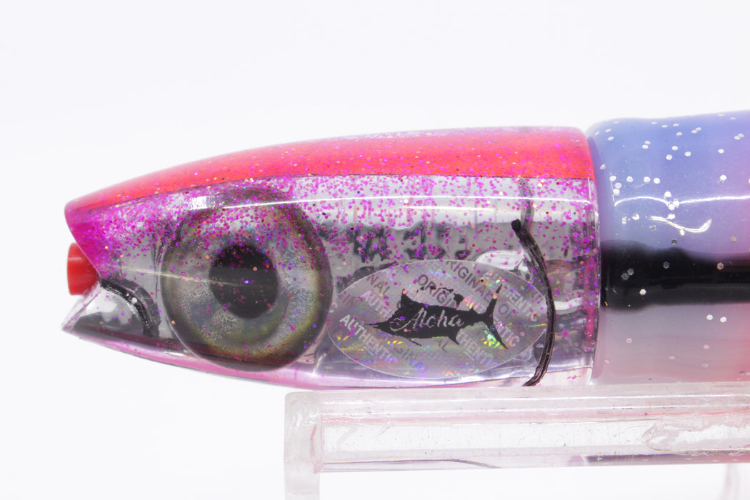 Aloha Lures Chrome-Mirrored Pink Back Small Super Ninja 7" 3.5oz Skirted Gay Bob EZ-K