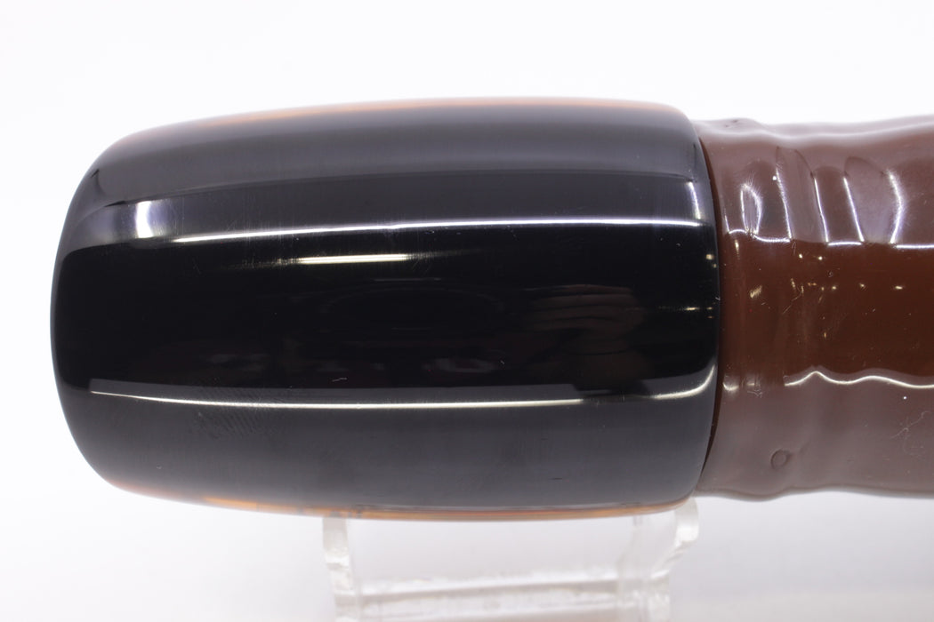 Marlin Magic Orange Awabi Black Back Red Eyes Large Ruckus 14" 13oz Skirted