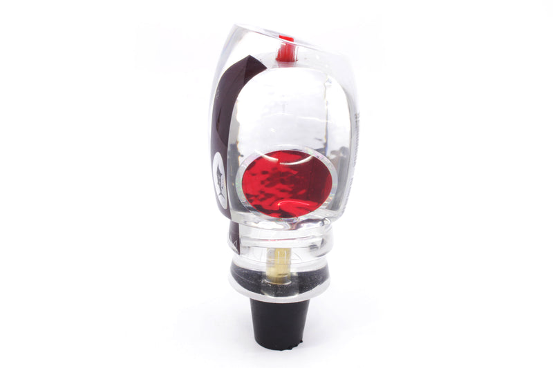 Aloha Lures Chrome Black Rainbow Back Red Eyes Bamboocha 12" 6.7oz EZ-K