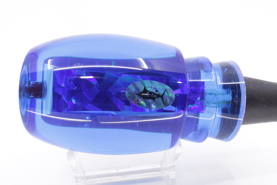 Aloha Lures Blue Mirrored Blue Rainbow Back Bamboocha 12" 6.7oz EZ-K