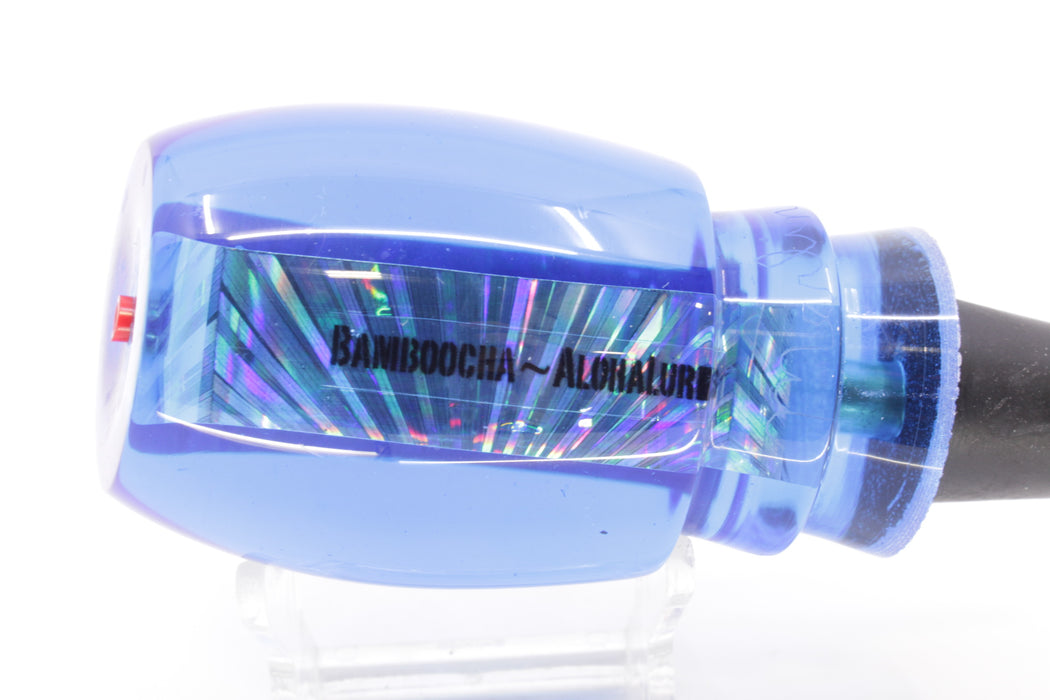 Aloha Lures Blue Mirrored Blue Rainbow Back Bamboocha 12" 6.7oz EZ-K