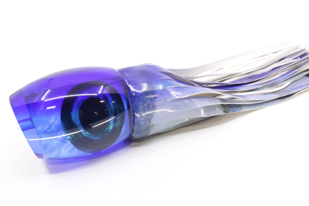 Moyes Lures Blue MOP Dark Blue Back Monsta Teaser 20.4oz FT Vinyl Aku Revisited