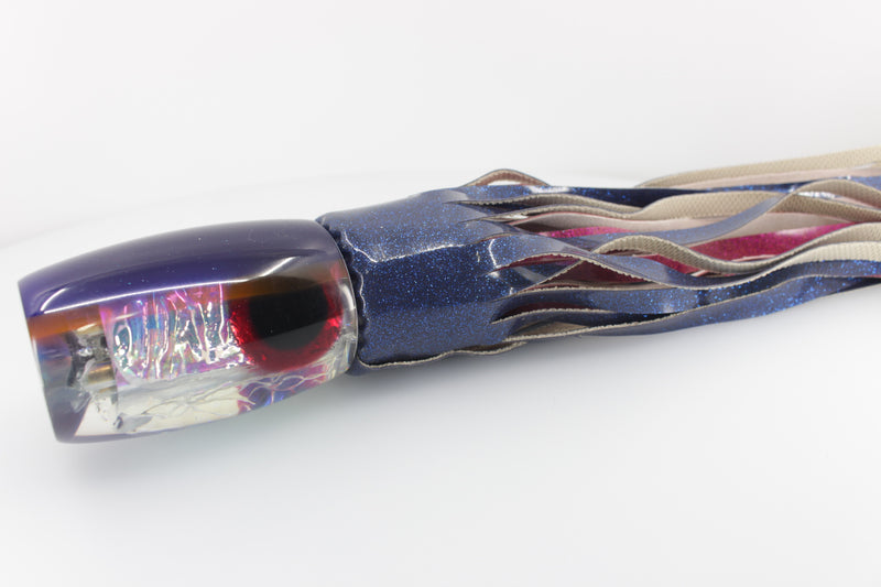 Coggin Lures Diamond Dichro Blue-Pink Back Tado Mauna Kea Invert 14" 12oz Vinyl