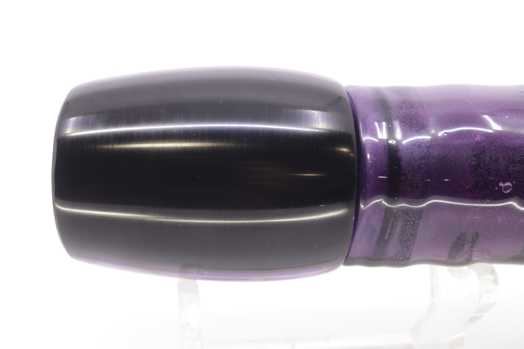 Marlin Magic Purple Awabi Black Back Taxi Eyes Small Ruckus 9" 5oz Skirted Skipjack