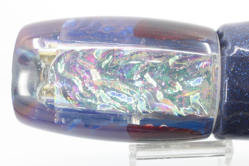Coggin Lures Diamond Dichro Blue-Pink Back Tado Mauna Kea Invert 14" 12oz Vinyl