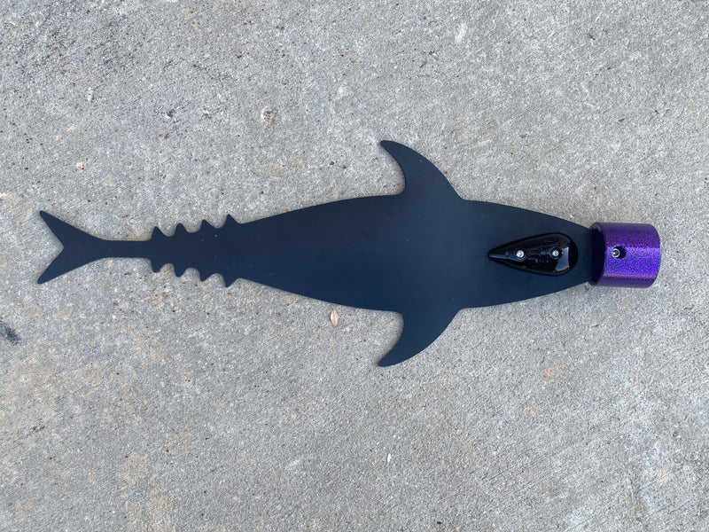 Grander Marlin Tackle Medium Blunt Cut D-Flap Teaser Squid Chain Combo Pack
