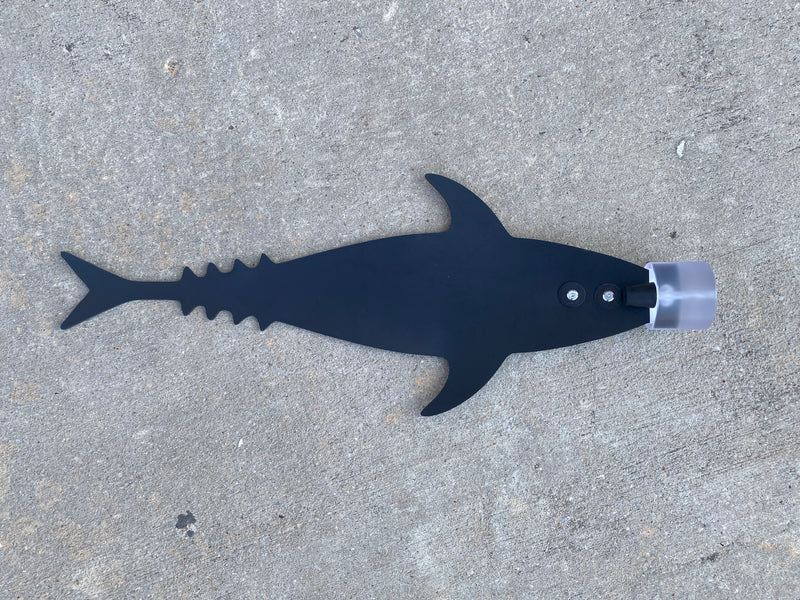 Grander Marlin Tackle Medium Blunt Cut D-Flap Teaser Squid Chain Combo Pack