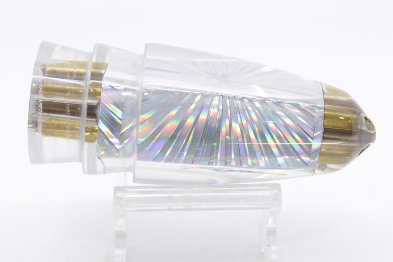 Koya Lures Silver Starburst 4-Hole Clean Sweep Bullet 12" 6.7oz EZ-K