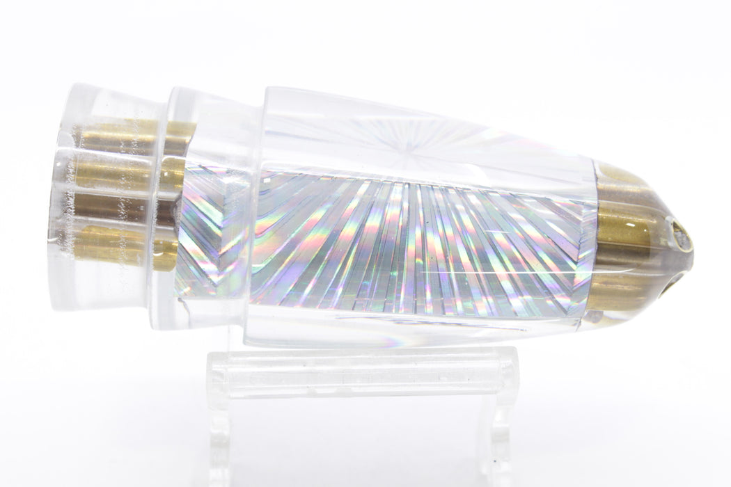 Koya Lures Silver Starburst 4-Hole Clean Sweep Bullet 12" 6.7oz EZ-K