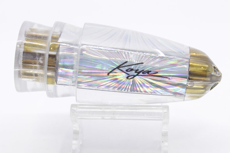 Koya Lures Silver Starburst 4-Hole Clean Sweep Bullet 12" 6.7oz EZ-K