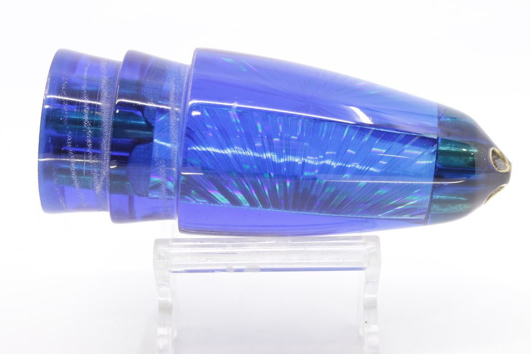 Koya Lures Blue Rainbow Starburst 4-Hole Clean Sweep Bullet 12" 6.7oz