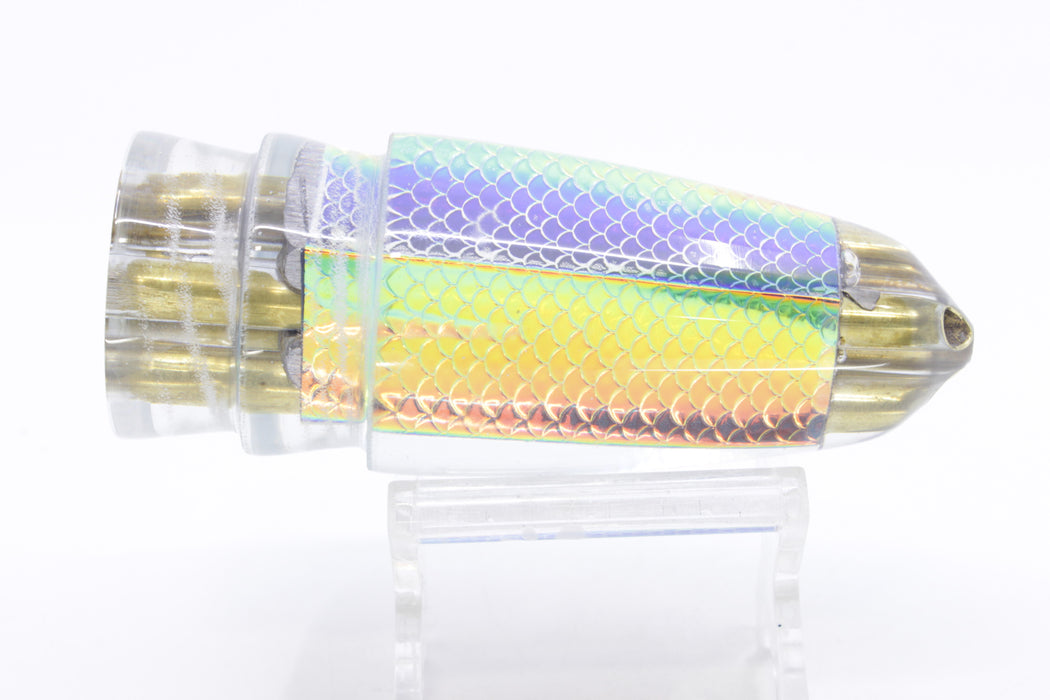 Koya Lures Rainbow Scale 4-Hole Clean Sweep Bullet 12" 6.7oz