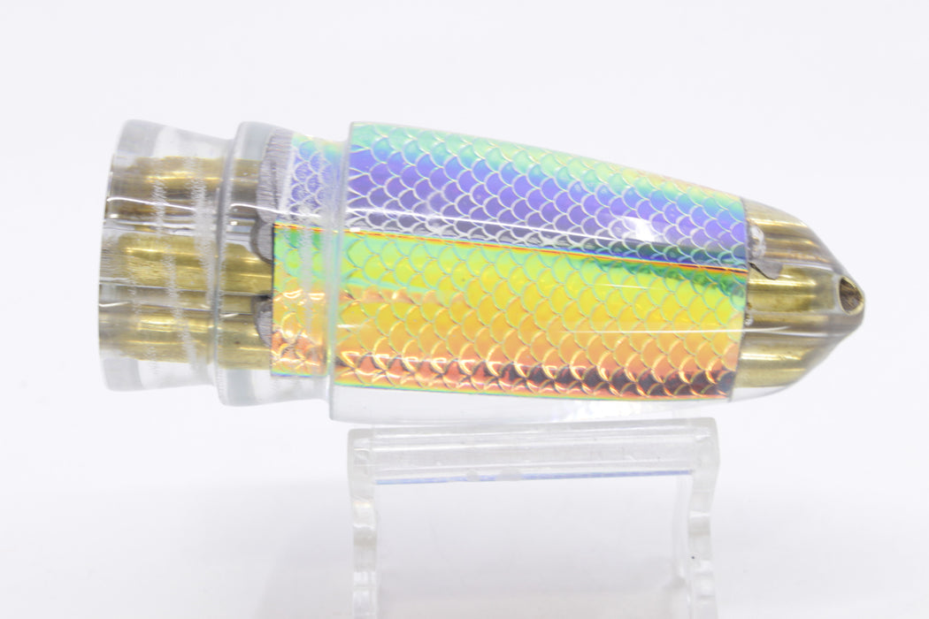 Koya Lures Rainbow Scale 4-Hole Clean Sweep Bullet 12" 6.7oz