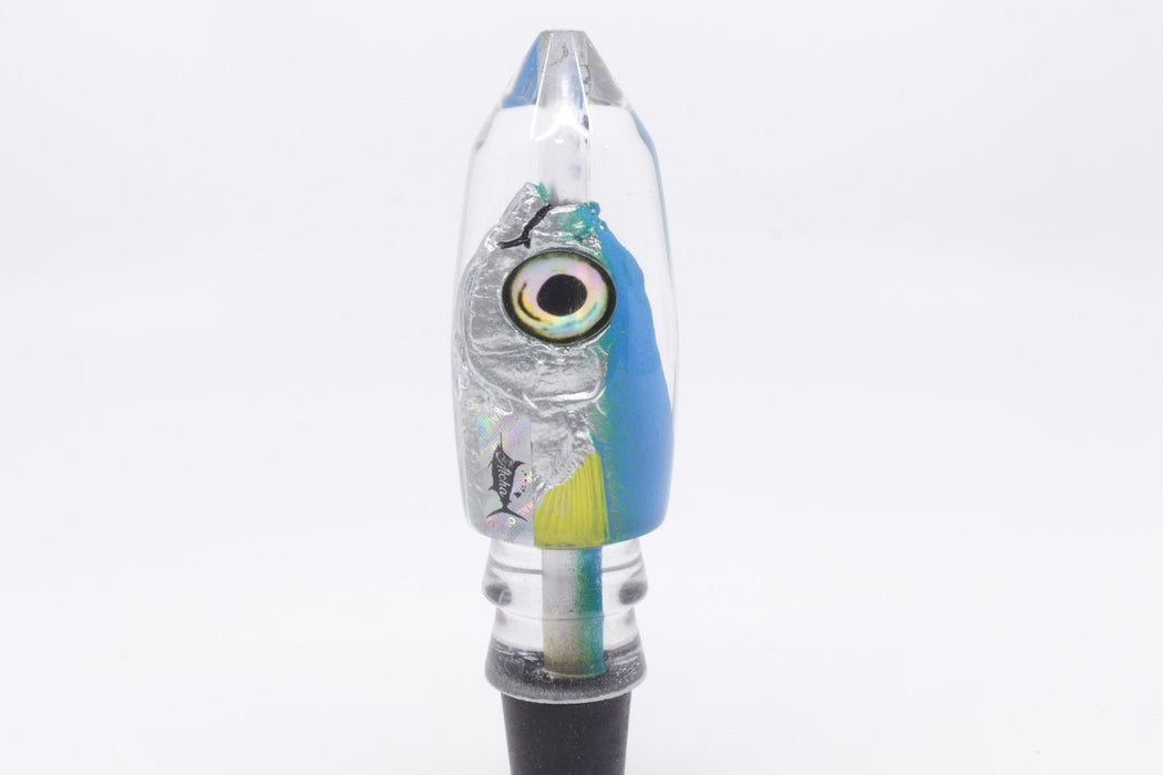 Aloha Lures Blue-Turquoise Back Yellow Fins Deep Six Malolo 9" 5.3oz EZ-K