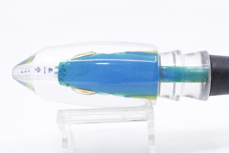 Aloha Lures Blue-Turquoise Back Yellow Fins Deep Six Malolo 9" 5.3oz EZ-K