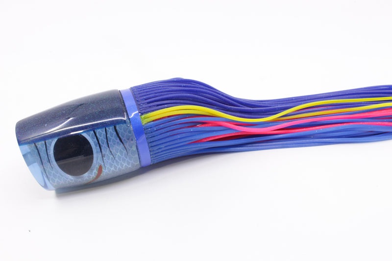 Amaral Lures Ice Blue Rainbow Scale Blue Back Ta'aroa 14" 9oz Blue/Pink