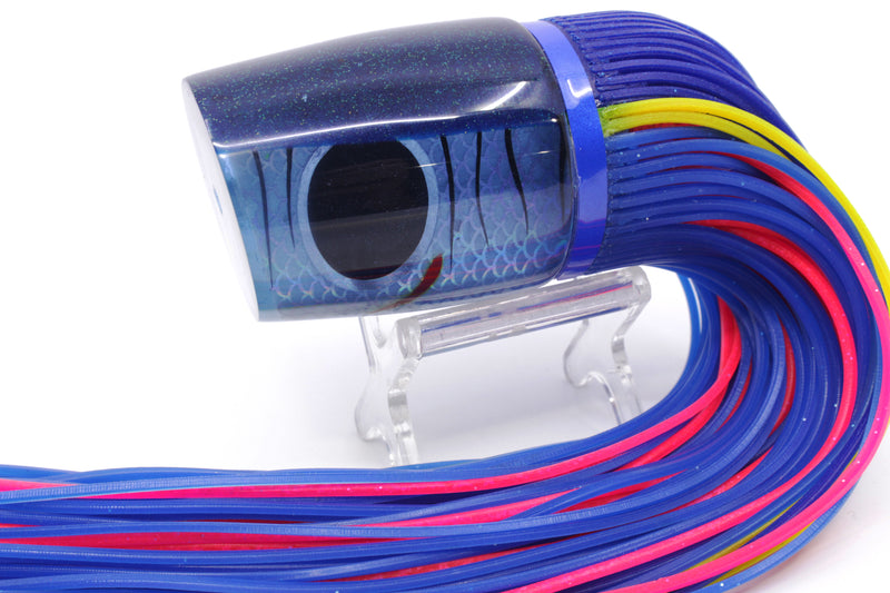 Amaral Lures Ice Blue Rainbow Scale Blue Back Ta'aroa 14" 9oz Blue/Pink