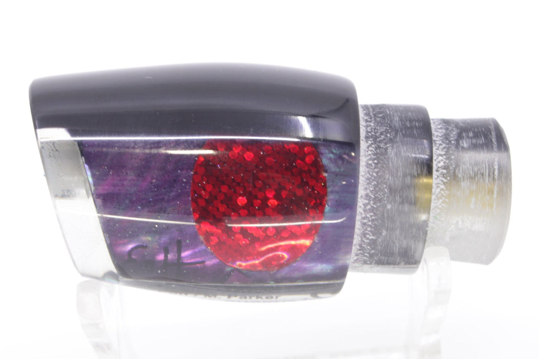 Marlin Magic Purple MOP Black Back Red Eyes Small Ruckus 9" 3oz