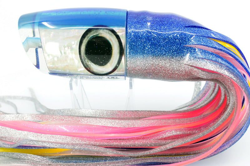 Marlin Magic White Awabi Blue Back Taxi Eyes XL Ruckus 16" 15oz Skirted EZ-K