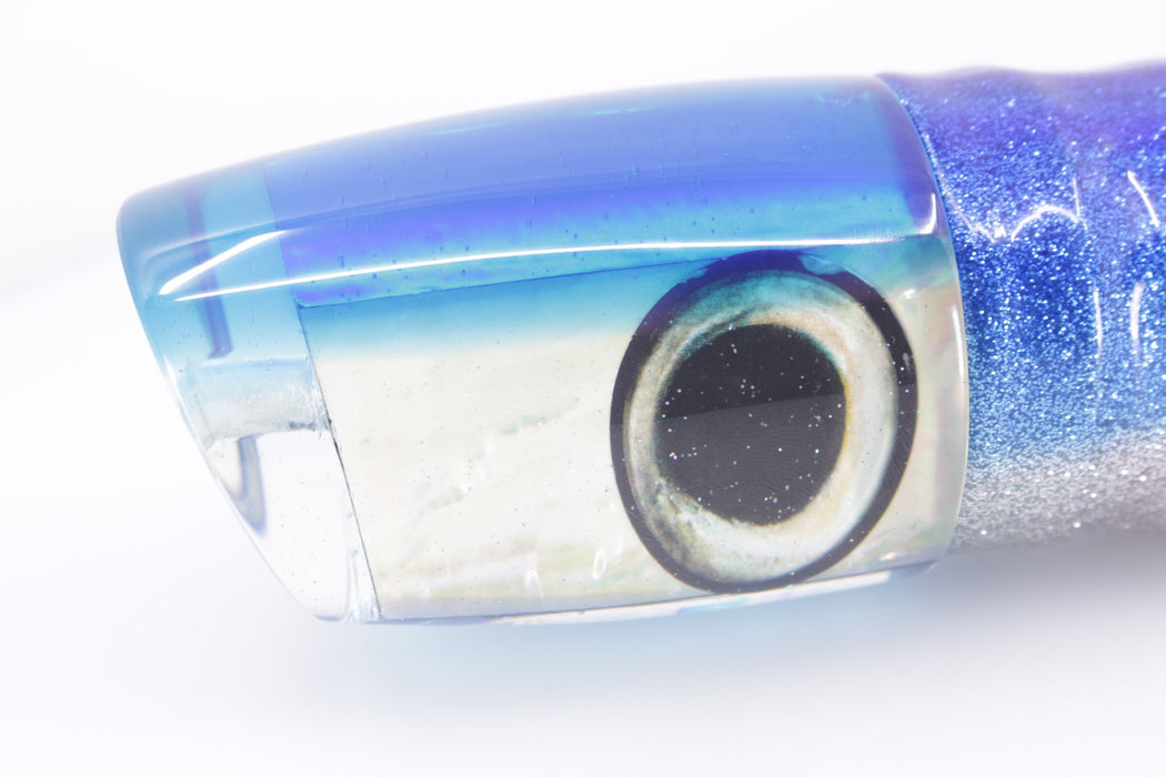 Marlin Magic White Awabi Blue Back Taxi Eyes XL Ruckus 16" 15oz Skirted EZ-K