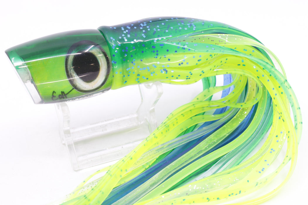 Marlin Magic Lime Green MOP Green Back Taxi Eyes Small Ruckus 9" 5oz Skirted