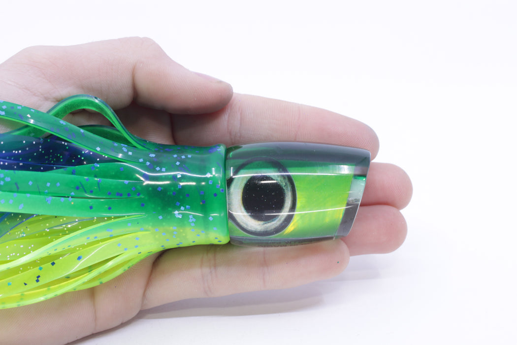 Marlin Magic Lime Green MOP Green Back Taxi Eyes Small Ruckus 9" 5oz Skirted