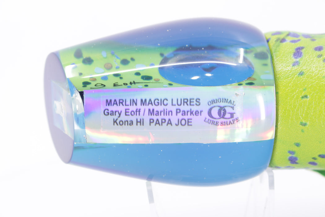 Marlin Magic Mahi Mahi MOP Blue Back Taxi Eyes Papa Joe 16" 16.5oz ALV Vinyl Mahi