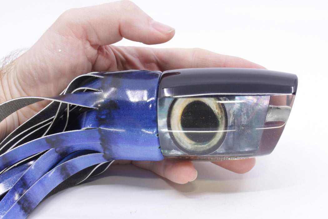 Marlin Magic Tahitian MOP Black Back Large Ruckus 14" 11.3oz FT Vinyl Blue Tiger