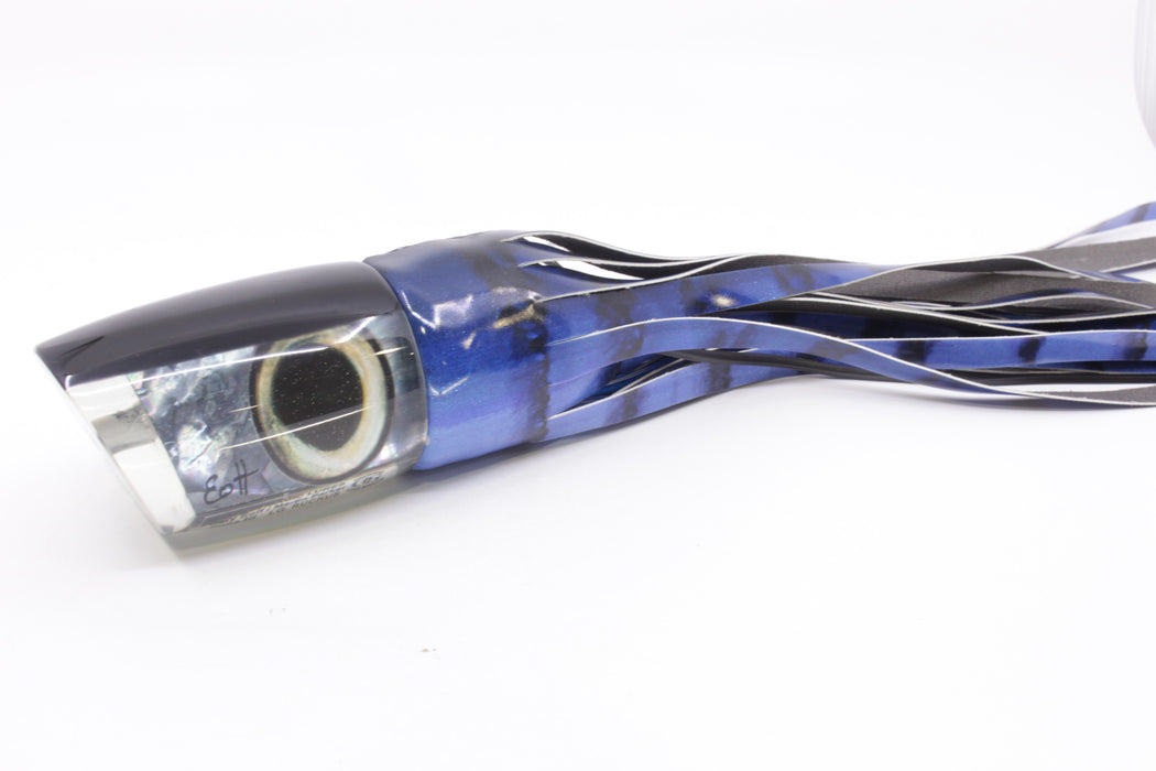 Marlin Magic Tahitian MOP Black Back Large Ruckus 14" 11.3oz FT Vinyl Blue Tiger