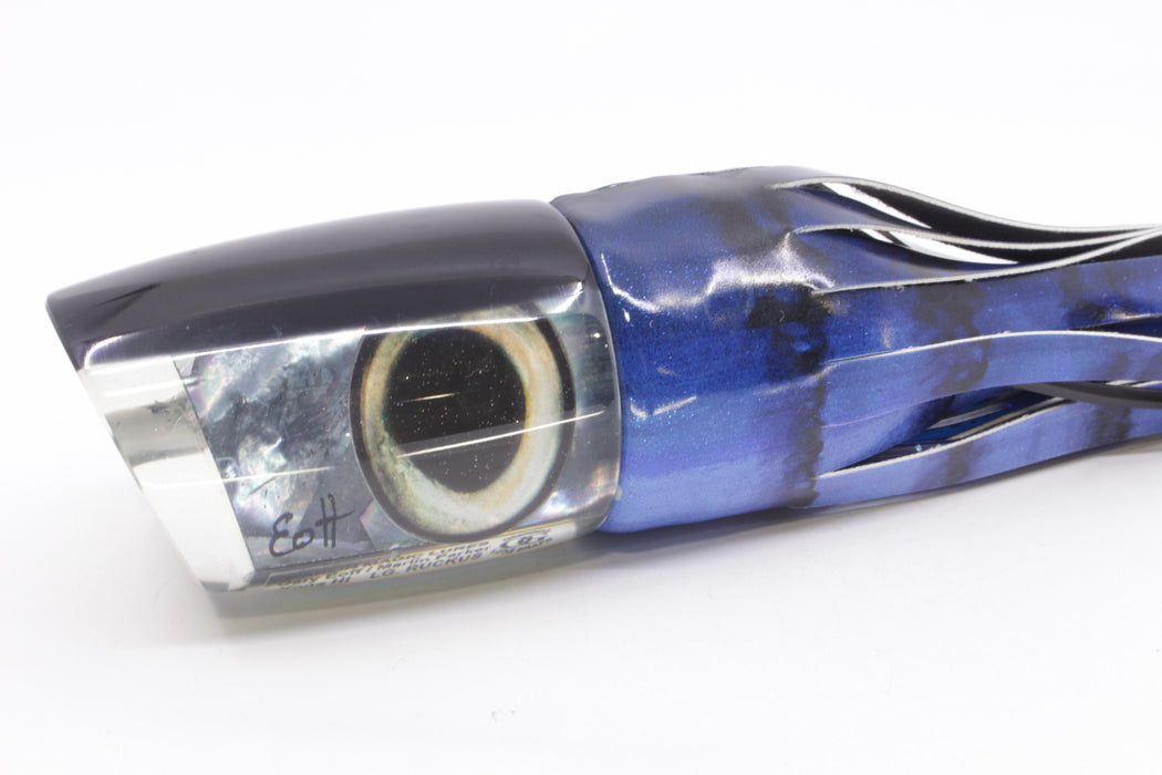 Marlin Magic Tahitian MOP Black Back Large Ruckus 14" 11.3oz FT Vinyl Blue Tiger